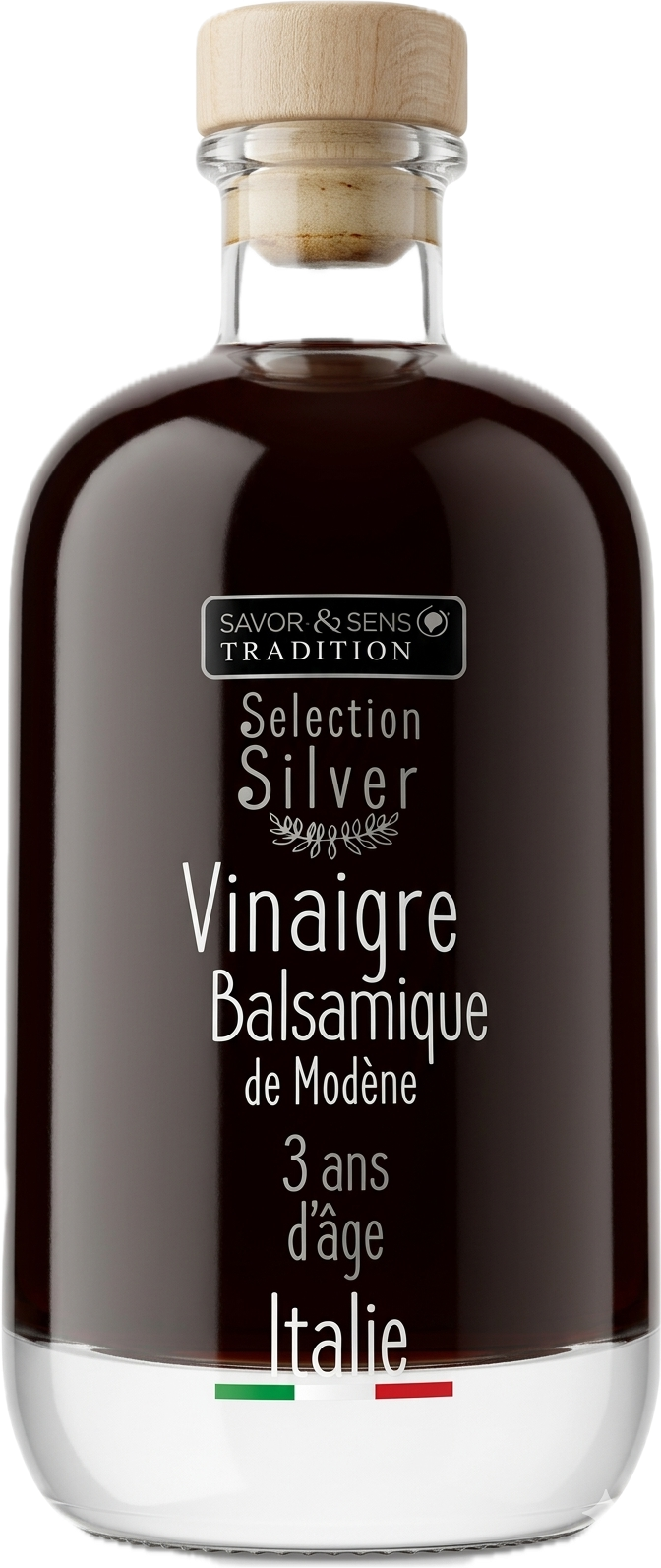 Savor et sens - Vinaigre balsamique de Modène gold - 350ml - 3760194228655