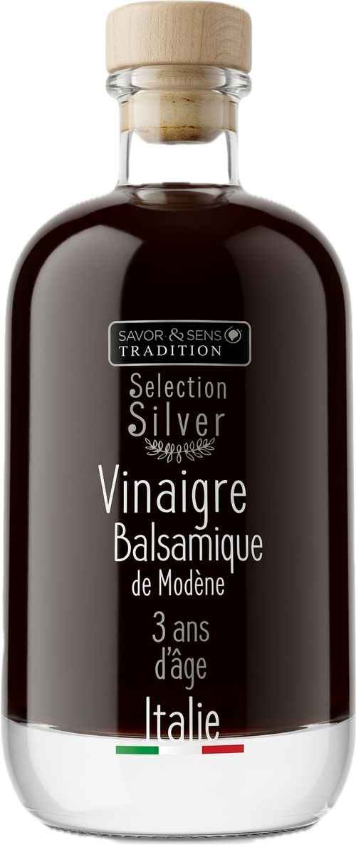 Savor et sens - Vinaigre balsamique de Modène gold - 350ml - 3760194228655