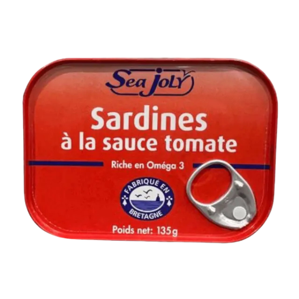 Sea Joly - Sardines à la sauce tomate - 135g - 3263670194012