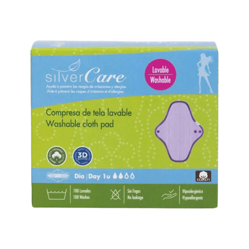 SilverCare - Serviette hygiénique jour lavable