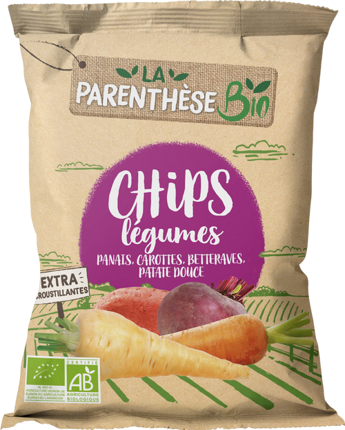 Chips de légumes bio - 35g