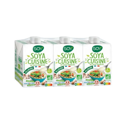 Soy - Soja de cuisine allégée bio - 3x20cl