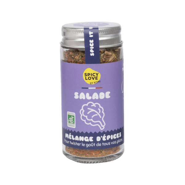 Spicy love - Mélanges d'épices pour salade bio - 34g