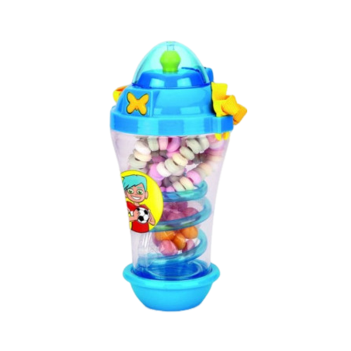 Coupelle de bonbons bleue - 27g
