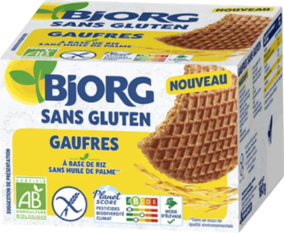 Gaufres sans gluten - 180g