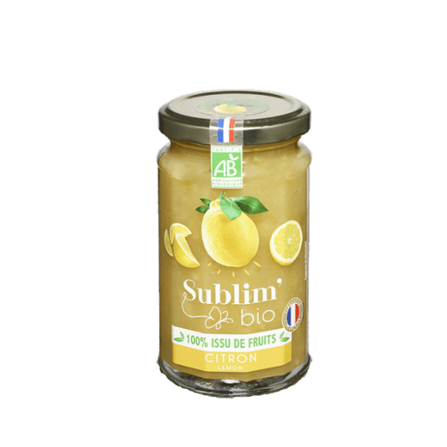 Sublim'bio - Citron jaune préparation 100% bio - 240g