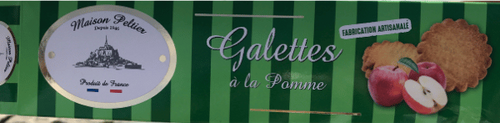 Galettes à la pomme - 80g