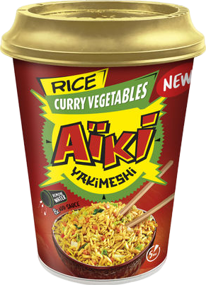 Riz instantané au curry et légumes - 83g