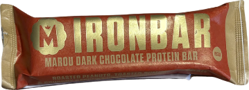 Barre énergétique chocolat noir 65% fruits, cacahuètes torrifiées - 40g