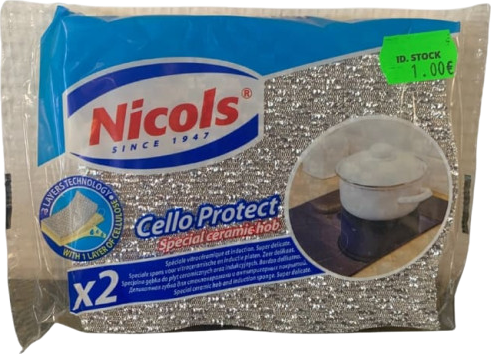 Lot de 2 éponges cello protect spécial céramique