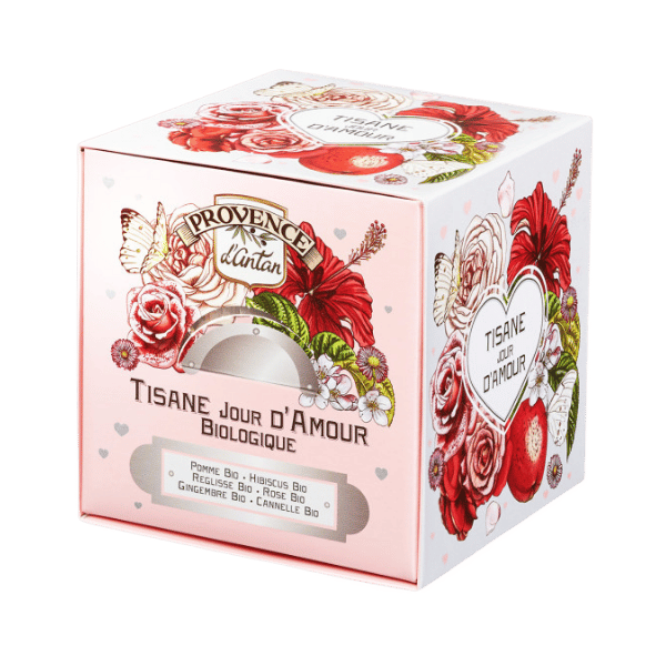 Tisane jour d'amour bio - 24 sachets