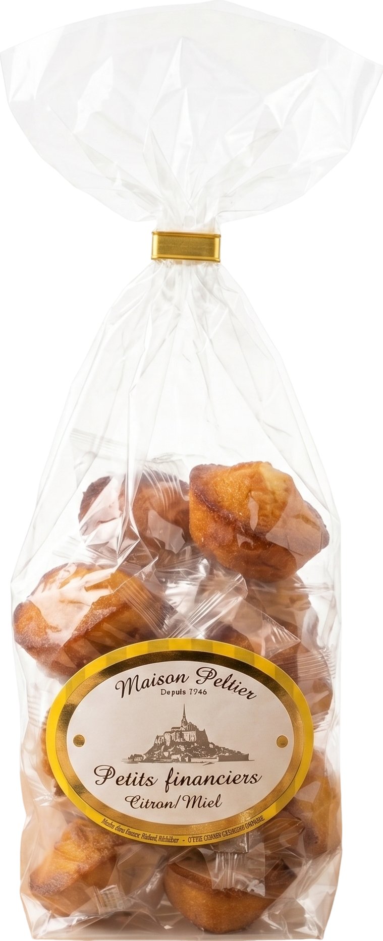 Financiers citron et miel- 180g