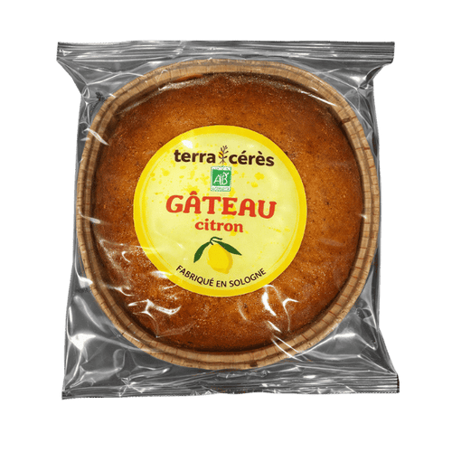 Gâteau au citron sans gluten bio - 170g