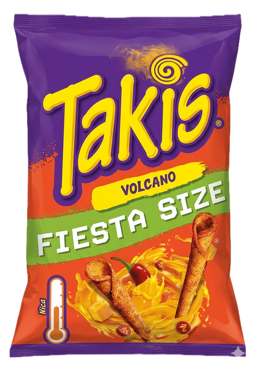 Takis - Chips de maïs saveur fromage et piment - 200g  - 8412600047682