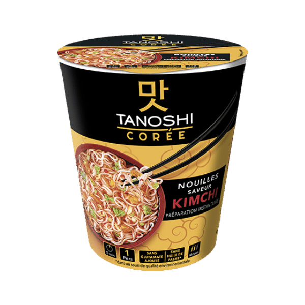 Tanoshi - Cup Nouilles Kimchi - 65g