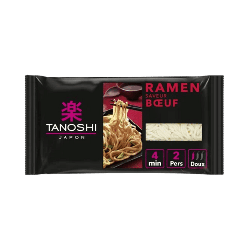 Tanoshi - Ramen au boeuf - 360g