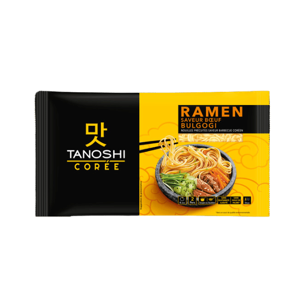 Tanoshi - Ramen saveur boeuf bulgogi - 366g