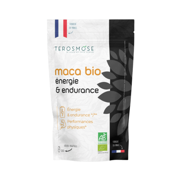 Terosmose - Maca biologique, énergie et endurance - 120 gélules