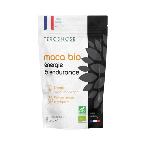 Terosmose - Maca biologique, énergie et endurance - 120 gélules