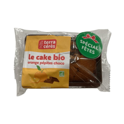 Terra Cérès - Cake Orange et pépites de chocolat sans gluten bio - 200g