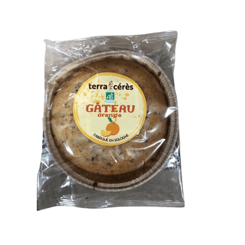 Terra Cérès - Gâteau à l'orange douce bio - 170g