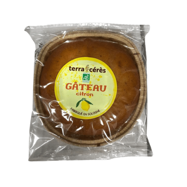 Terra Cérès - Gâteau au citron sans gluten bio - 170g