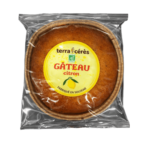Terra Cérès - Gâteau au citron sans gluten bio - 170g - 3770006030628