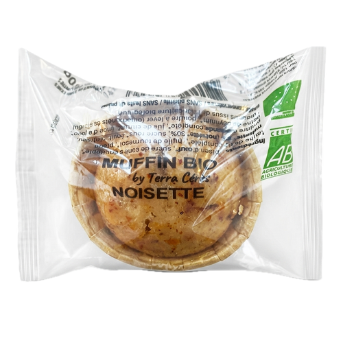 Terra Cérès - Muffin noisettes bio - 50g - 3770006030666