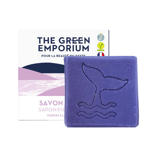 The Green Emporium - Savon saponifié à froid à la lavande bio - 100g