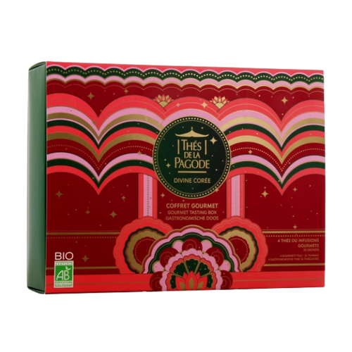 Thés de la Pagode - Coffret découverte thés ou infusions bio - 32 sachets  - 3363796600319