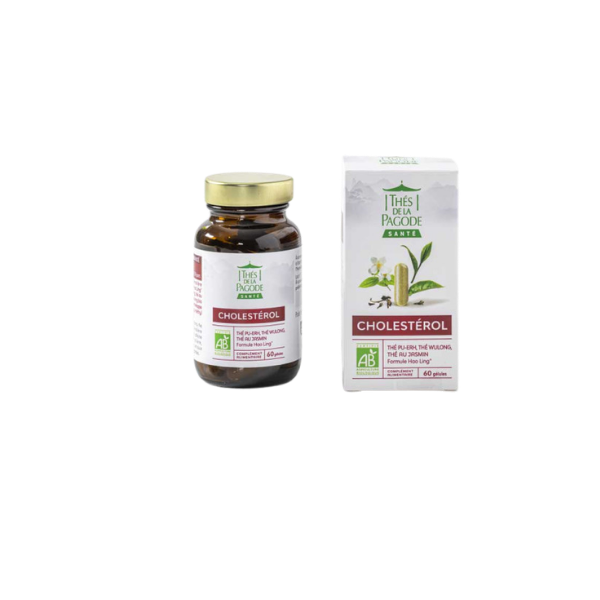 Thés de la Pagode - Complément alimentaire cholestérol bio - 60 gélules  - 3363790000429
