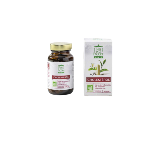 Thés de la Pagode - Complément alimentaire cholestérol bio - 60 gélules  - 3363790000429