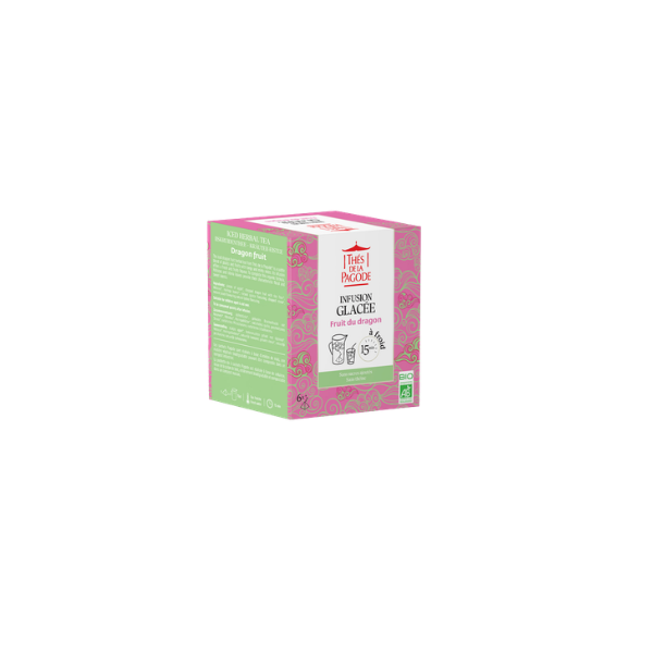 Thés de la Pagode - Infusion glacée au fruit du dragon bio - 6 sachets  - 3363790000832