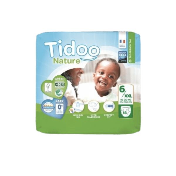 Tidoo - Couches T6, 19/30kg bio - x18