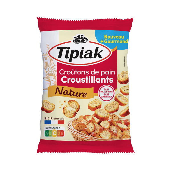 Tipiak - Croutons de pain spécial nature - 220g