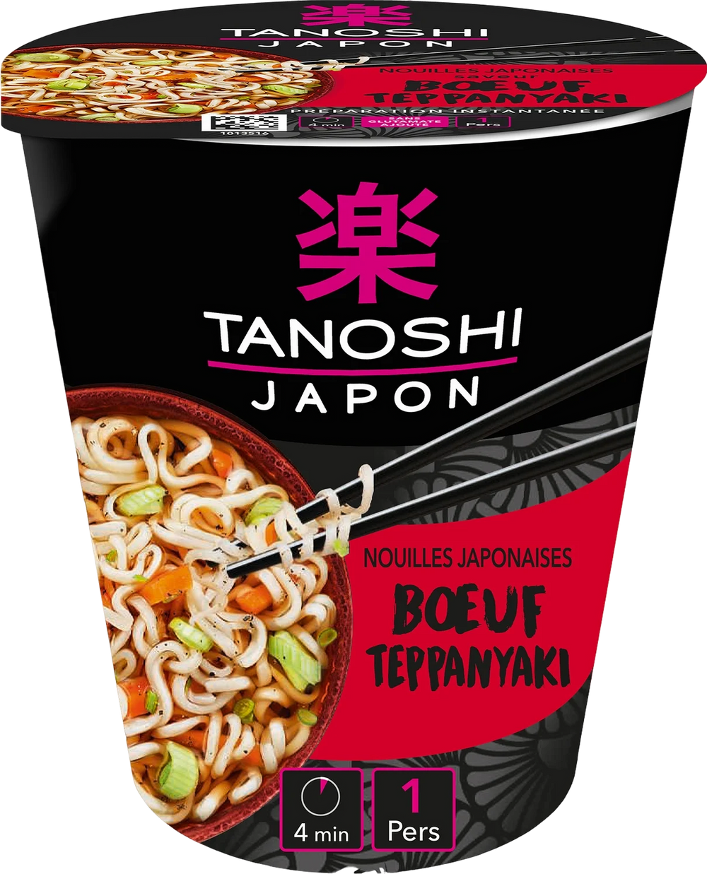 Cup de nouilles japonaise boeuf teppanyaki - 65g