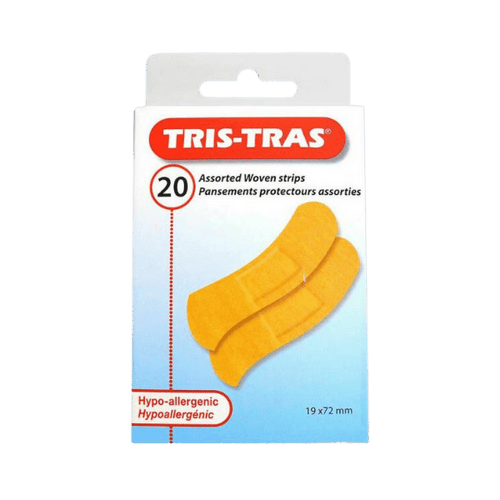 Tris Tras - Bande tissu 19x72mm - x20
