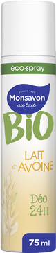 Déodorant spray au lait d'avoine bio - 75ml