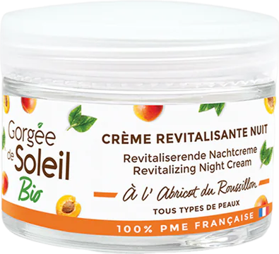 Crème de nuit revitalisante bio - 50ml