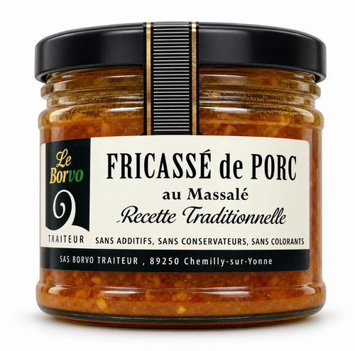 Fricassé de porc au massalé - 350g