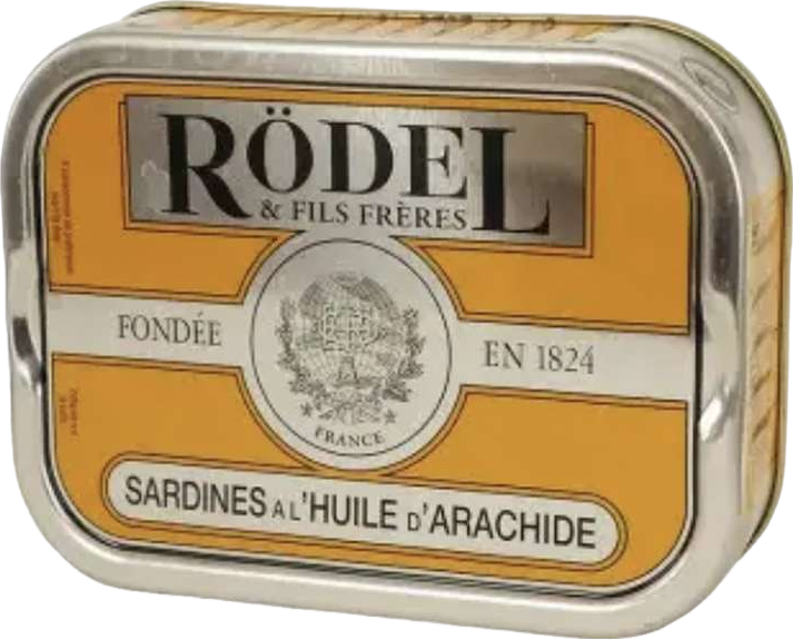 Sardines à l'huile d'arachide - 115g