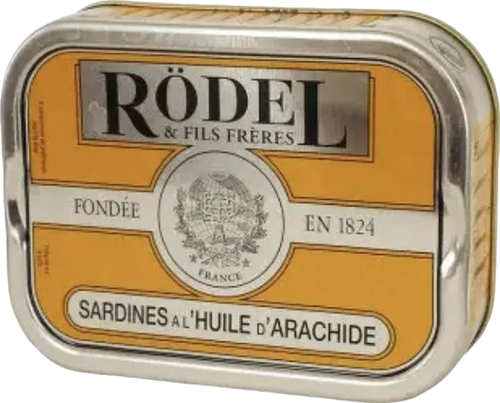 Sardines à l'huile d'arachide - 115g