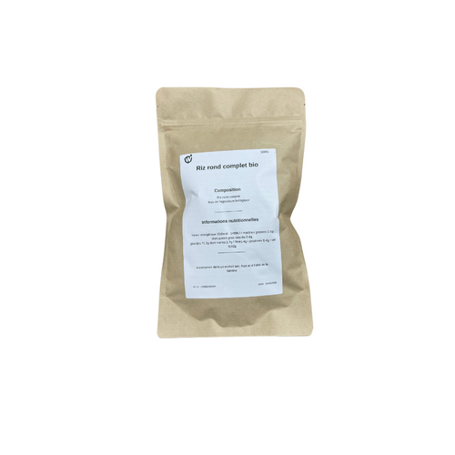 Riz rond complet bio - 500g