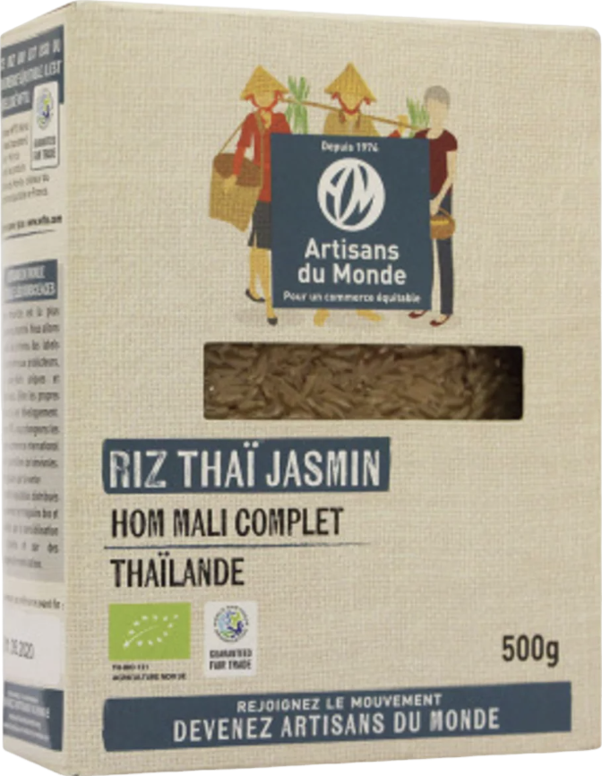 Riz Thai Jasmin Complet Thaïlande - Bio