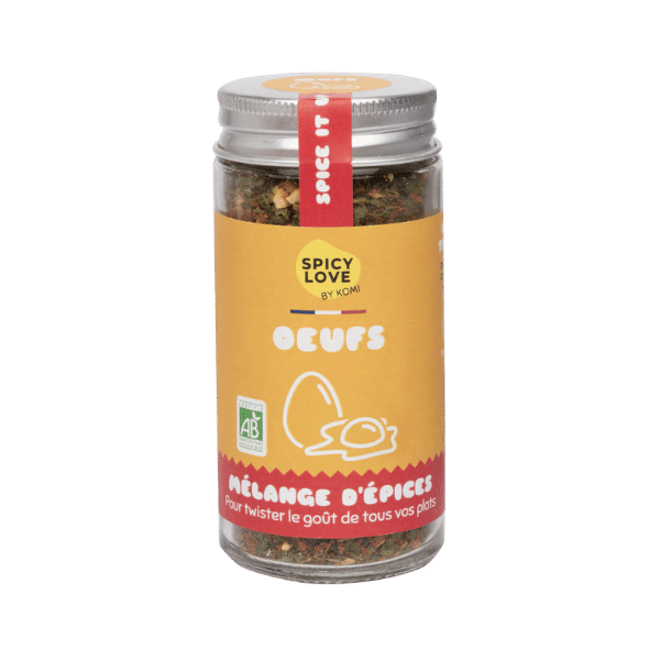Mélange d'épices pour oeufs bio - 36g - Spicy love