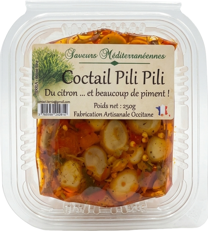 Olives cocktails Pili pili - 250g
