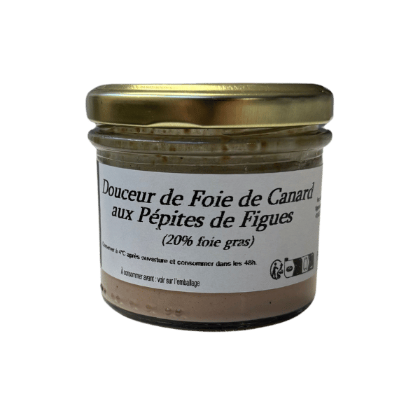 Douceur de foie aux pépites de figues - 80g