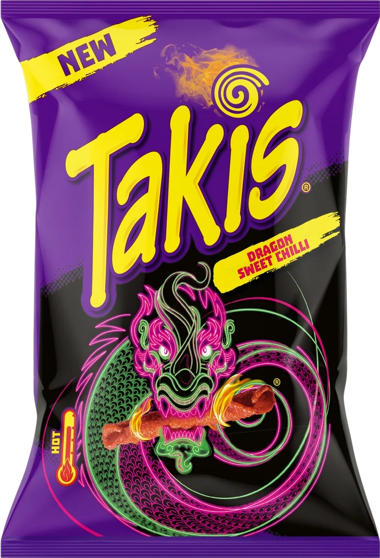 Chips de maïs saveur piment doux - 90g