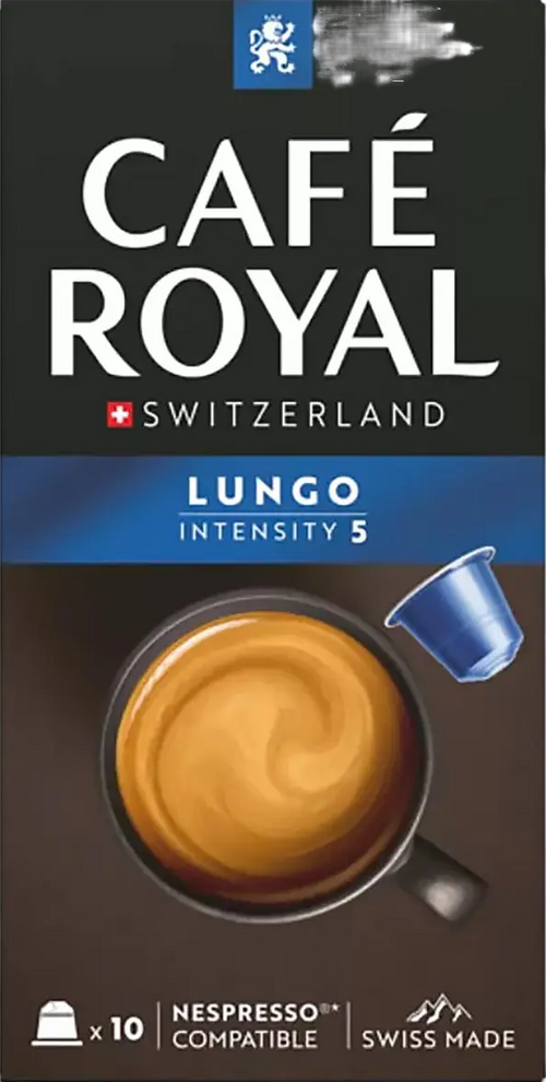 Café lungo intensité 5 - 10 capsules compatibles Nespresso