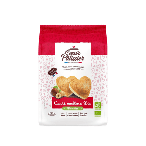 Coeurs moelleux noisette bio - 180g